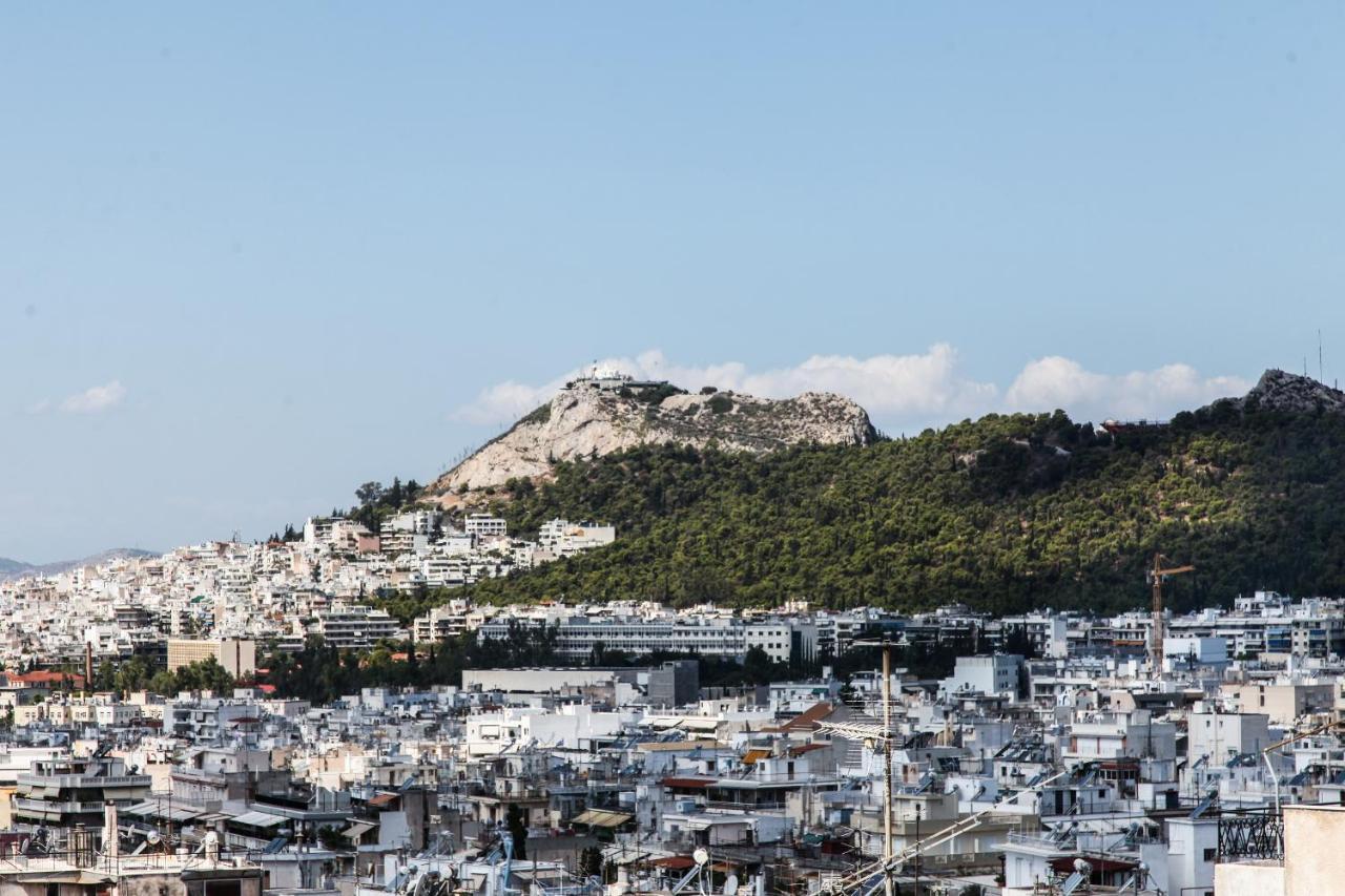 Penthouse With Fabulous Views Zografou Apartment Athens Exterior photo
