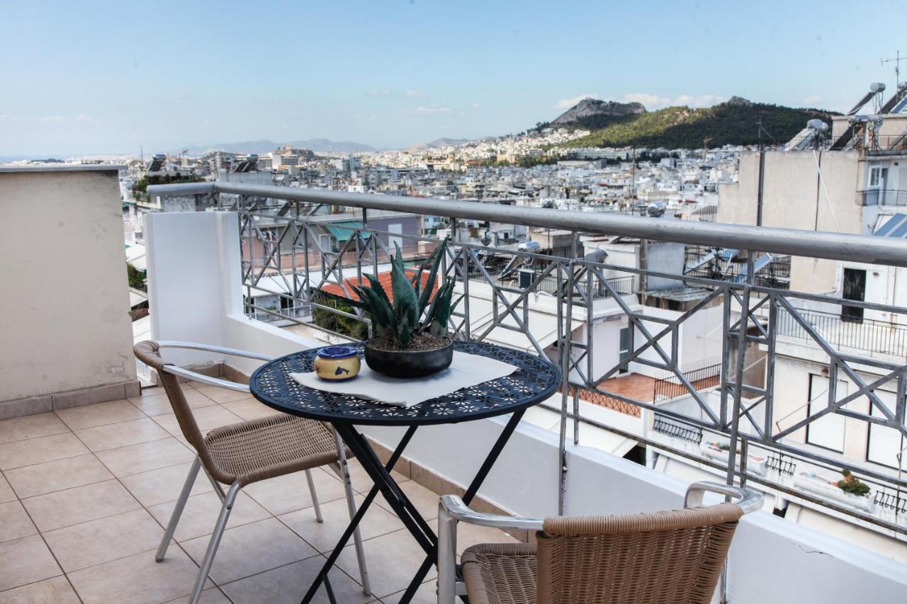 Penthouse With Fabulous Views Zografou Apartment Athens Exterior photo
